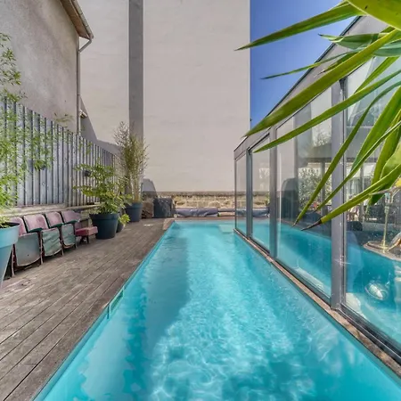 Grand Avec Piscine Privee, Climatisation Et 1 Parking
