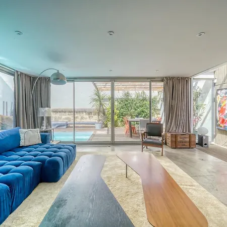 Grand Avec Piscine Privee, Climatisation Et 1 Parking Apartament *